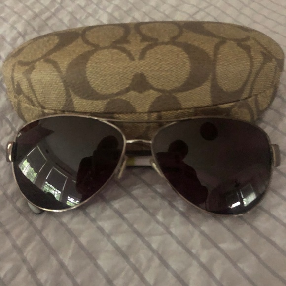 Coach Sunglasses- Good Condition - Picture 1 of 2